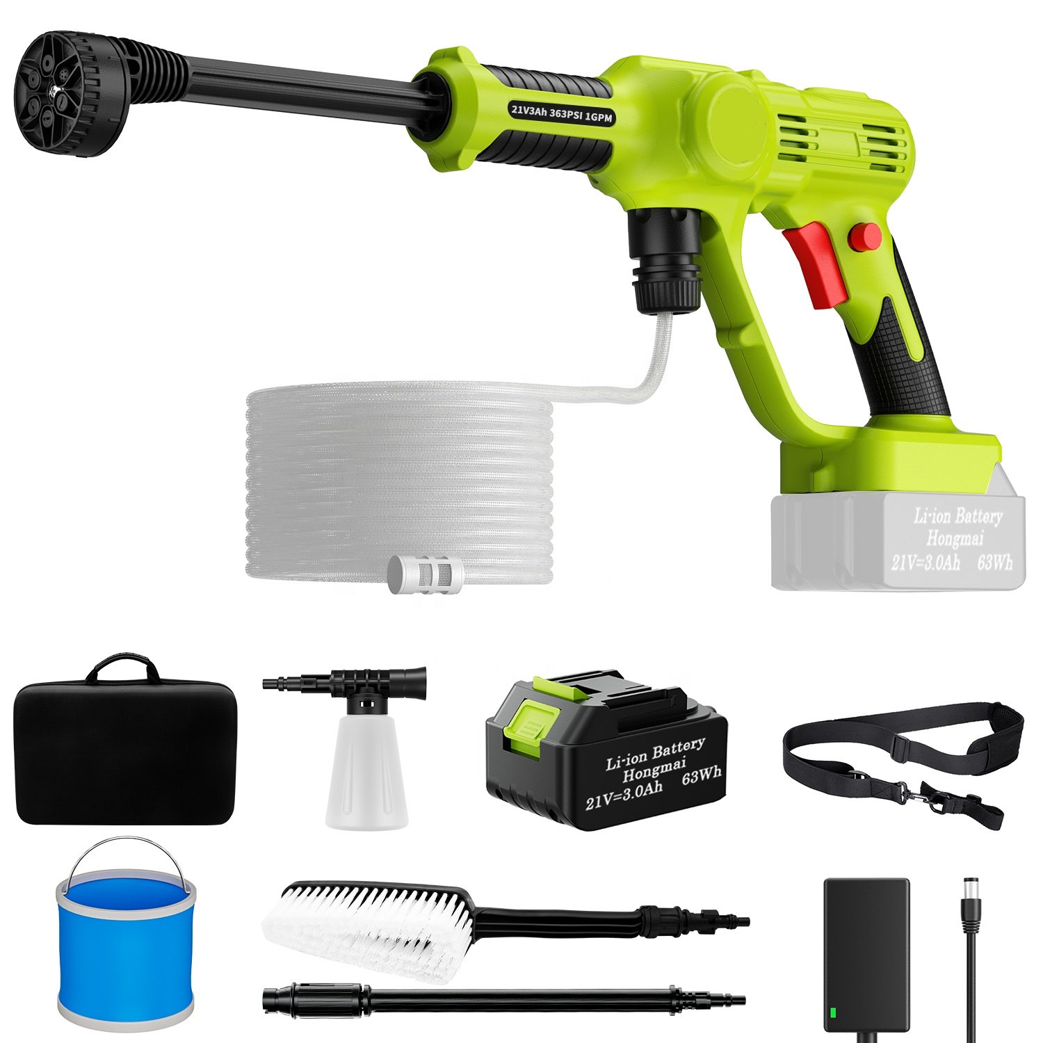 New Model High Pressure Cleaner & Car Washer Li-ion Power Hot Sales Cleaner Machine