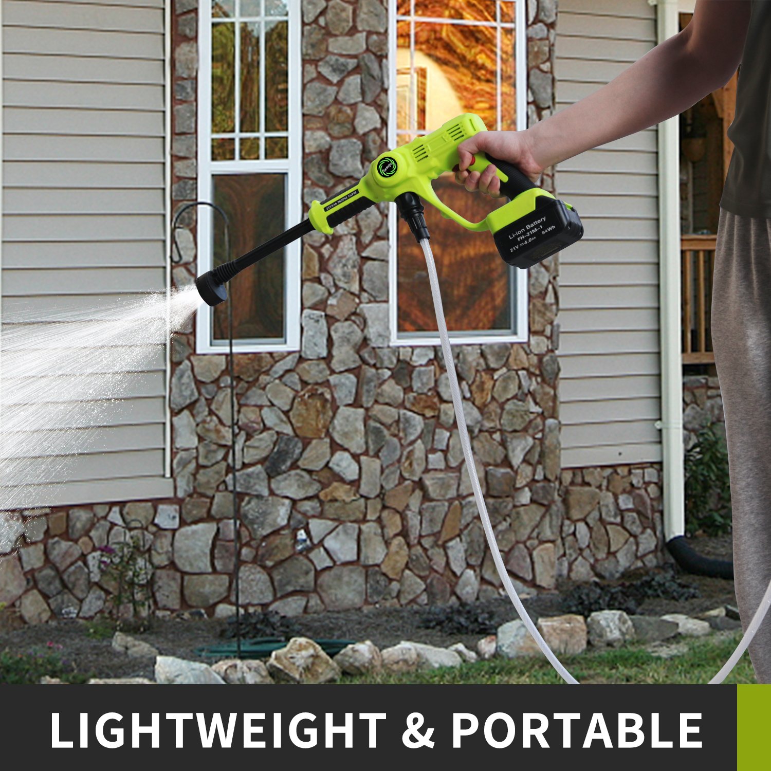 New Model High Pressure Cleaner & Car Washer Li-ion Power Hot Sales Cleaner Machine
