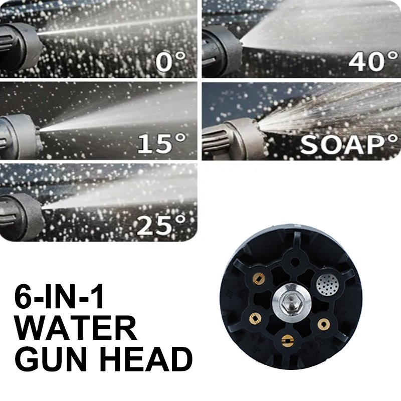 Portable Electric Battery Wireless Car High Pressure Washer Cleaner Automatic Machine Gun Car wash