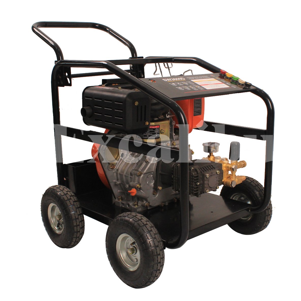China 250 Bar Diesel Engine 10HP Car Wash Machine Diesel Engine Car Wash Machine