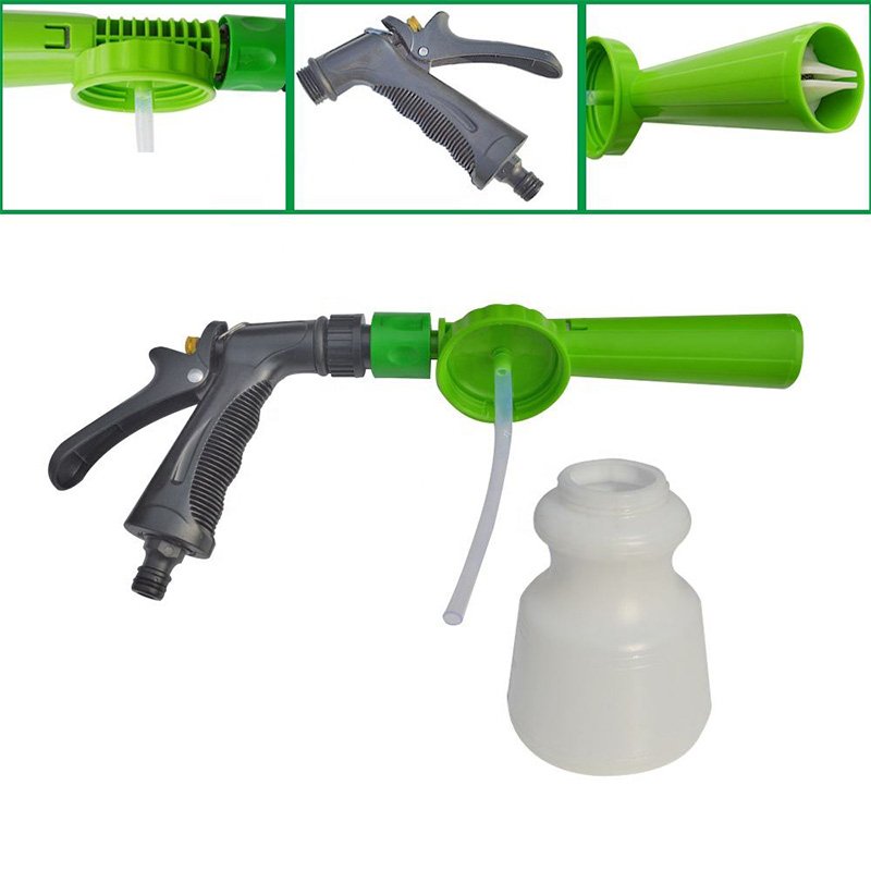 NBT Low Pressure Car Washing Tools Professional Car Care Water Sprayer Garden Hose Snow Foam Cannon Car Detailing