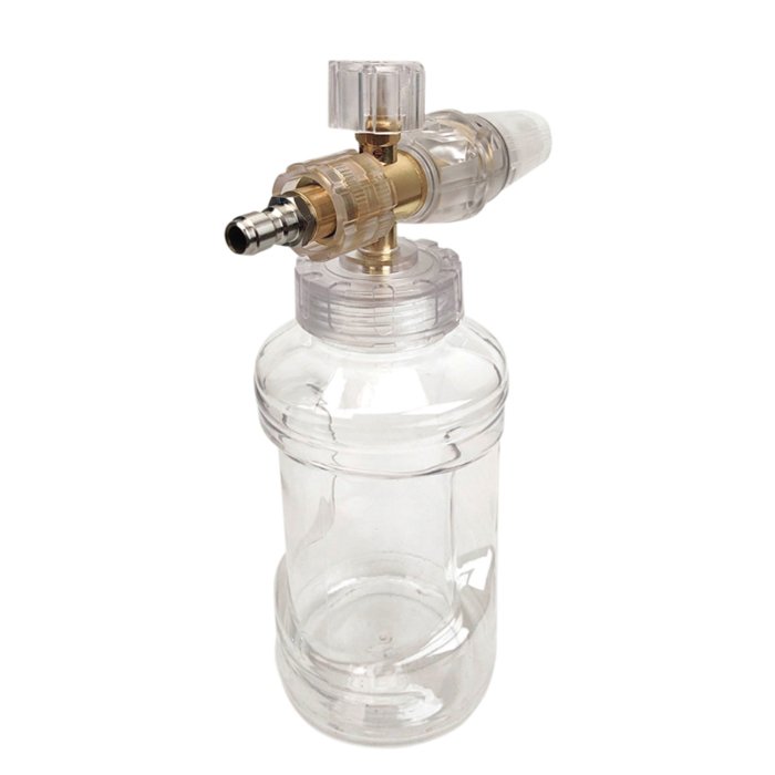 2024 Clear High pressure Transparent snow foam lance cannon for car cleaning