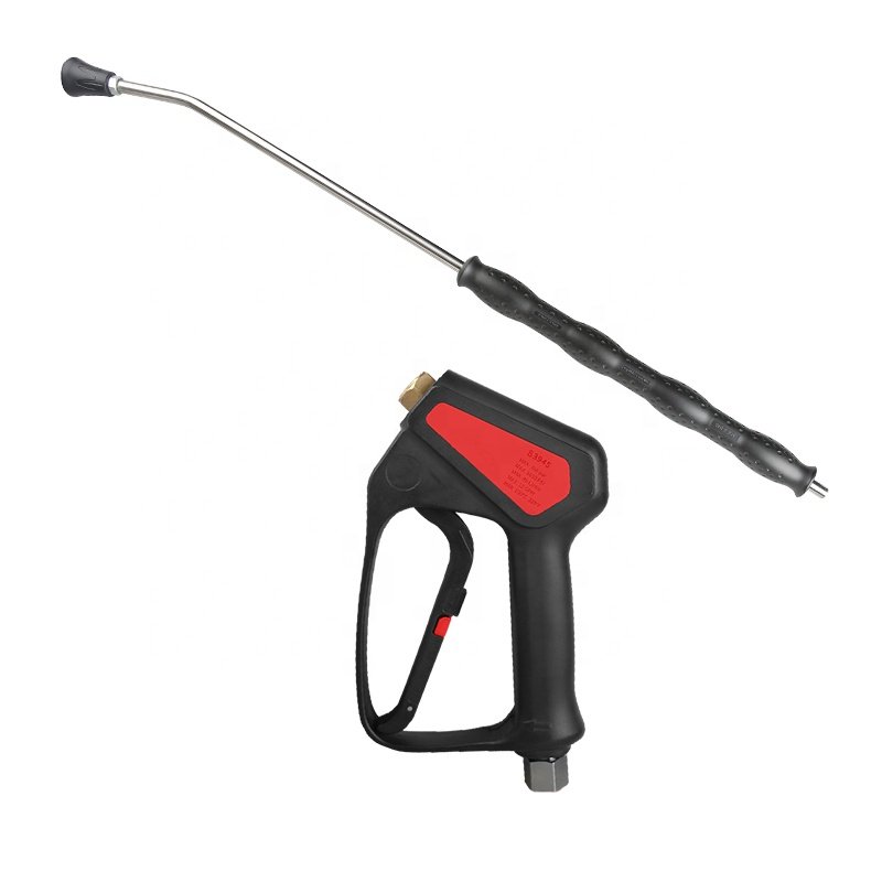 Sonlin High Pressure Car Washer Gun 5650 PSI 390 Bar With Pressure Washer Extension Wands Factory Bend Wand