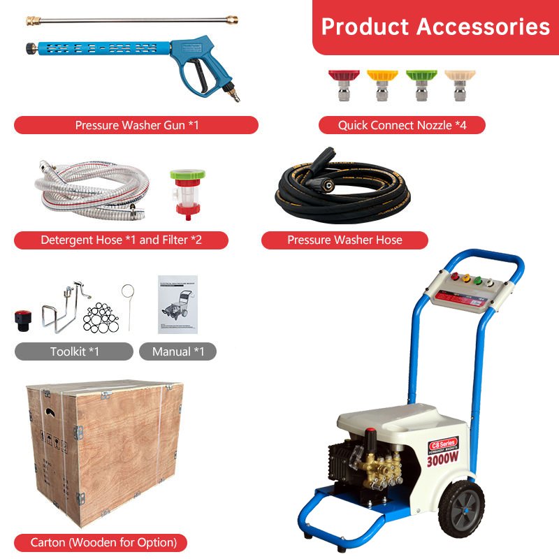 150Bar Electric Power High Pressure Washer Electrical Portable High Pressure Water Pump Washing Equipment Car washer