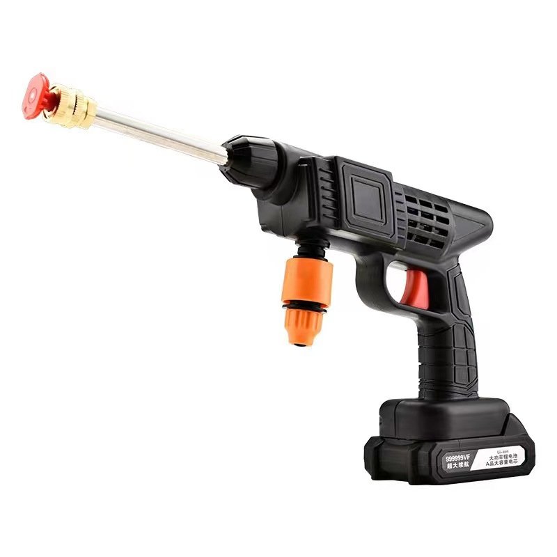 LuluAnw2 large Wholesale Cheapest Price Mini Wireless 12V 24 V 48V Volt Cordless Portable Wash Gun High Pressure Car Washer