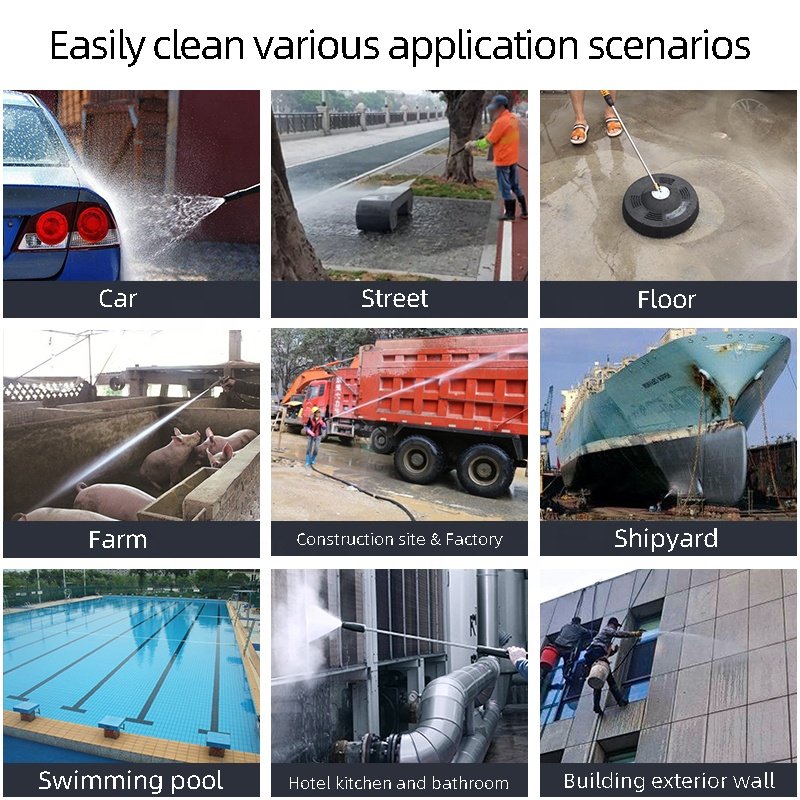 High pressure cleaner Electric power 80-250 bar high pressure washer for car washer