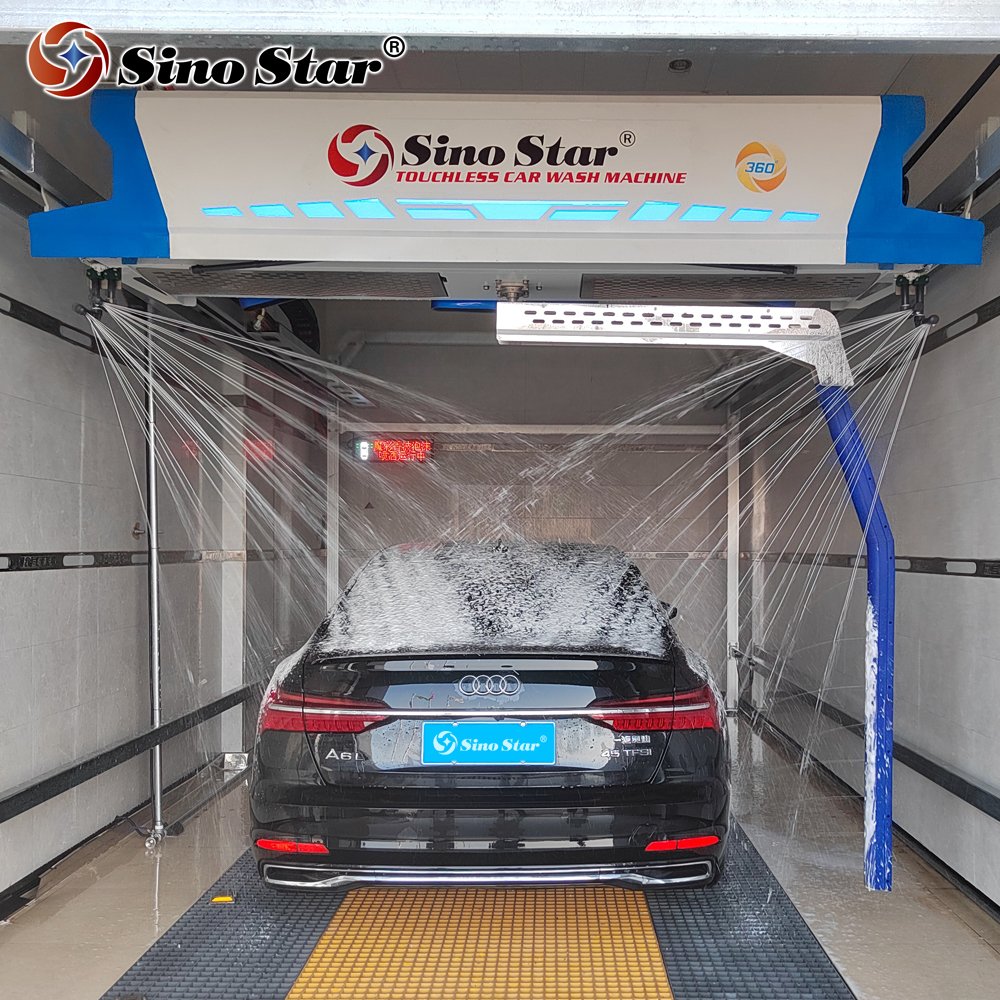 Best quality High pressure roll over car washing machine with 360 degree high pressure water wash function