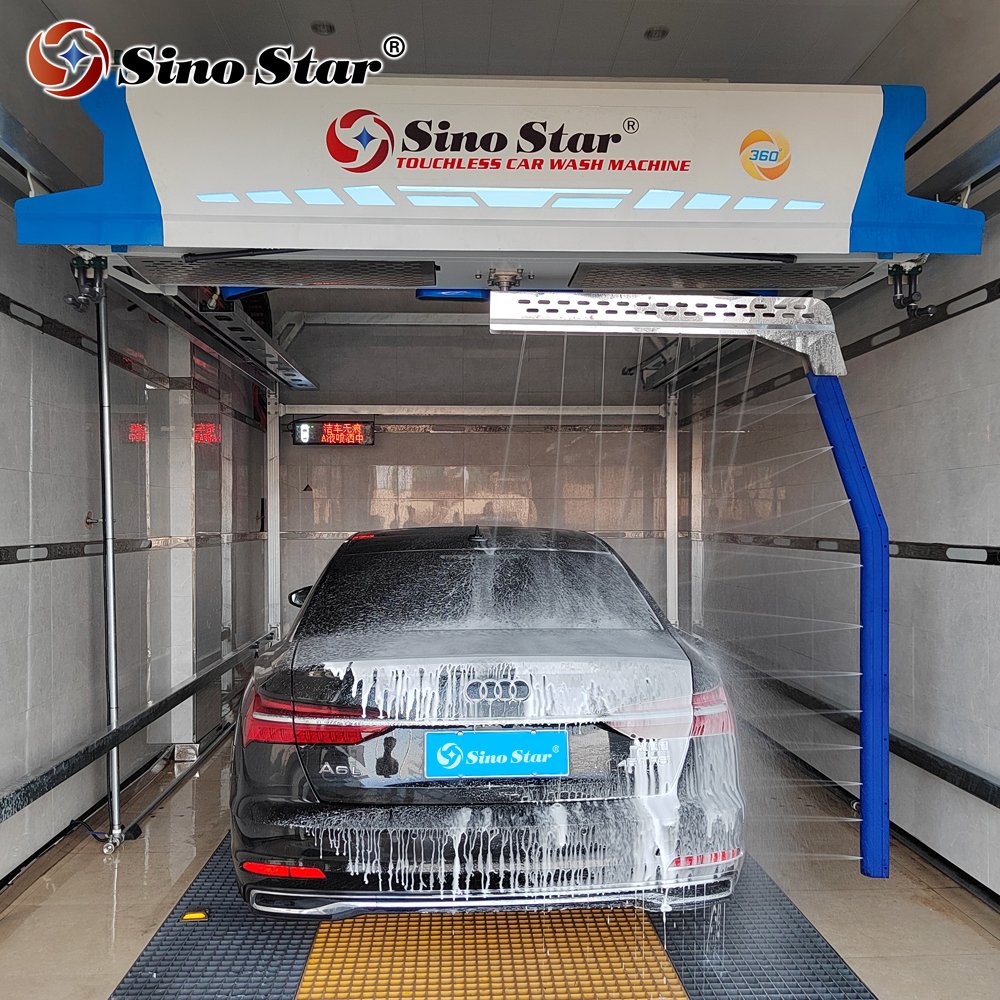 Best quality High pressure roll over car washing machine with 360 degree high pressure water wash function