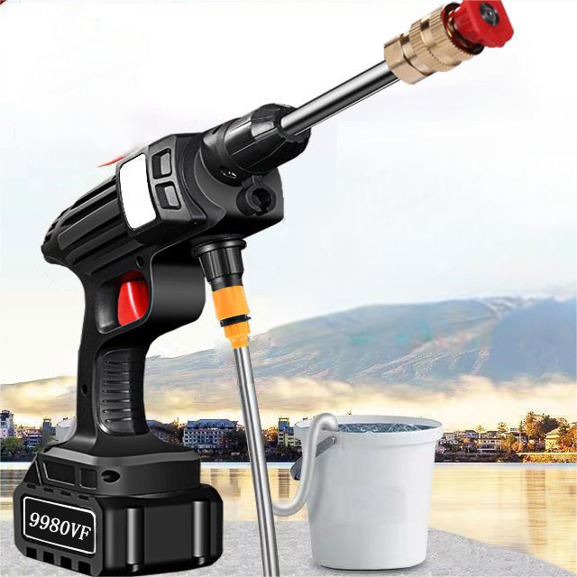 High Pressure Automotive Foam Spray Cordless high pressure car washer spray water gun