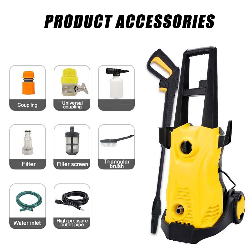 Automatic Car Wash Guns Machine Professional Car Washer Rechargeable Durable Battery Cordless Pressure Washer