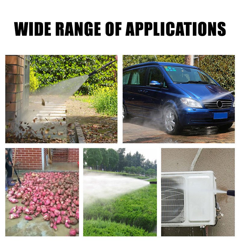 Automatic Car Wash Guns Machine Professional Car Washer Rechargeable Durable Battery Cordless Pressure Washer