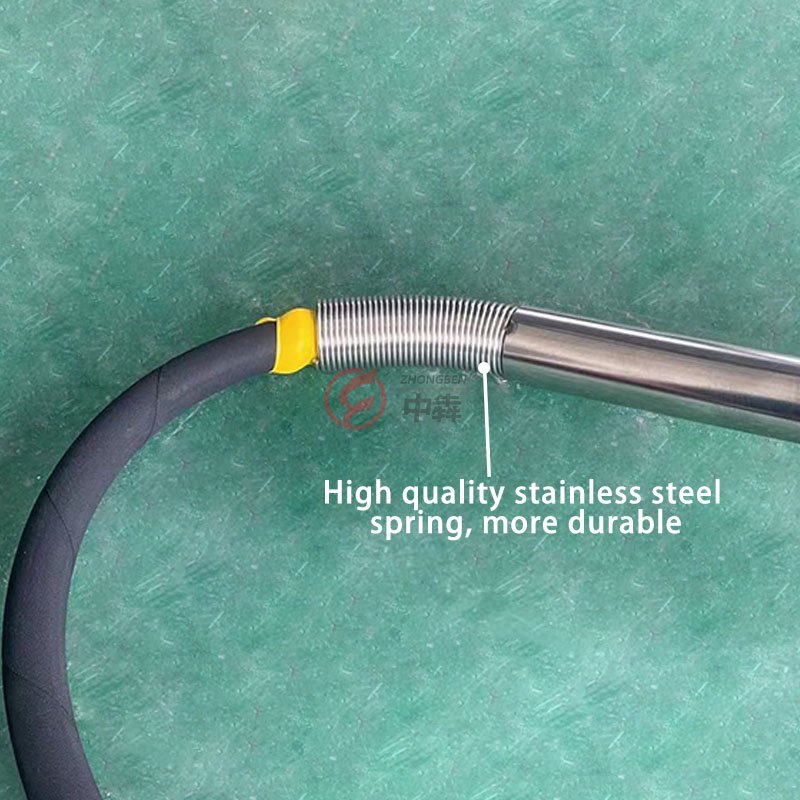 Single Arm Automated Car Wash Z Style Ceiling Boom 8.5kg 5m Water Pipe Stainless Steel Tools For Hand Car Wash