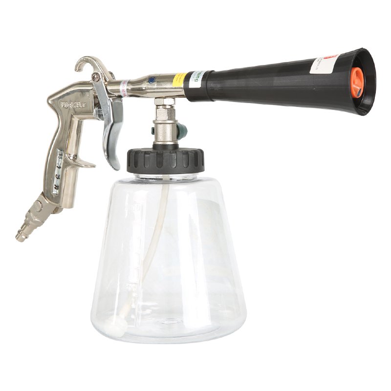 Pressure Car Washer Automobile Alloy Body Wash Water Tornador Cleaning Gun with Plastic Transparent Jar