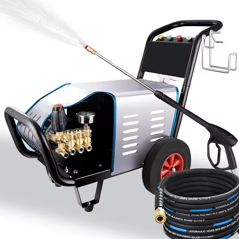 220V Industrial Automatic Car Wash Machine High-Power Farm Car Wash Spray Equipment High Pressure Gasoline Washer
