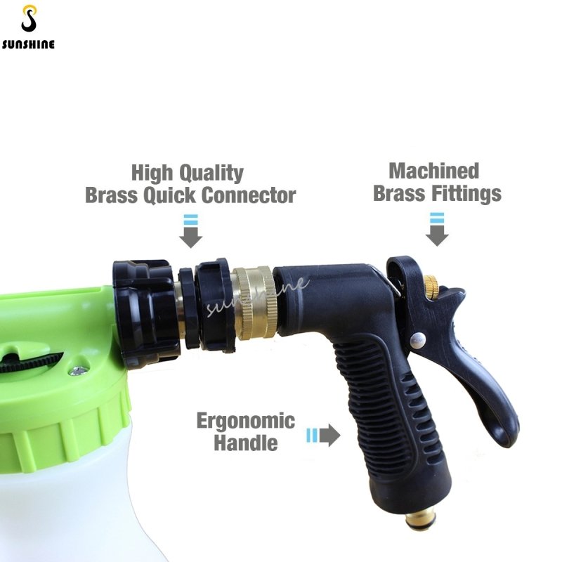 Hot Sale Low Pressure Car Washer Snow Foam Cannon Foam Lance Washing Tool Foam Spray Gun Garden Hose Use Water Gourd Bottle