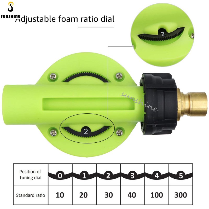 Hot Sale Low Pressure Car Washer Snow Foam Cannon Foam Lance Washing Tool Foam Spray Gun Garden Hose Use Water Gourd Bottle