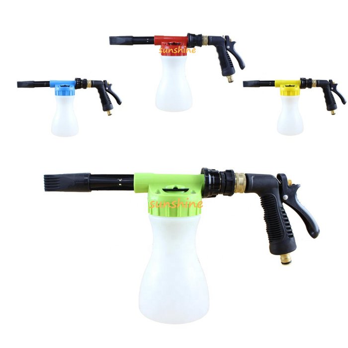 Hot Sale Low Pressure Car Washer Snow Foam Cannon Foam Lance Washing Tool Foam Spray Gun Garden Hose Use Water Gourd Bottle