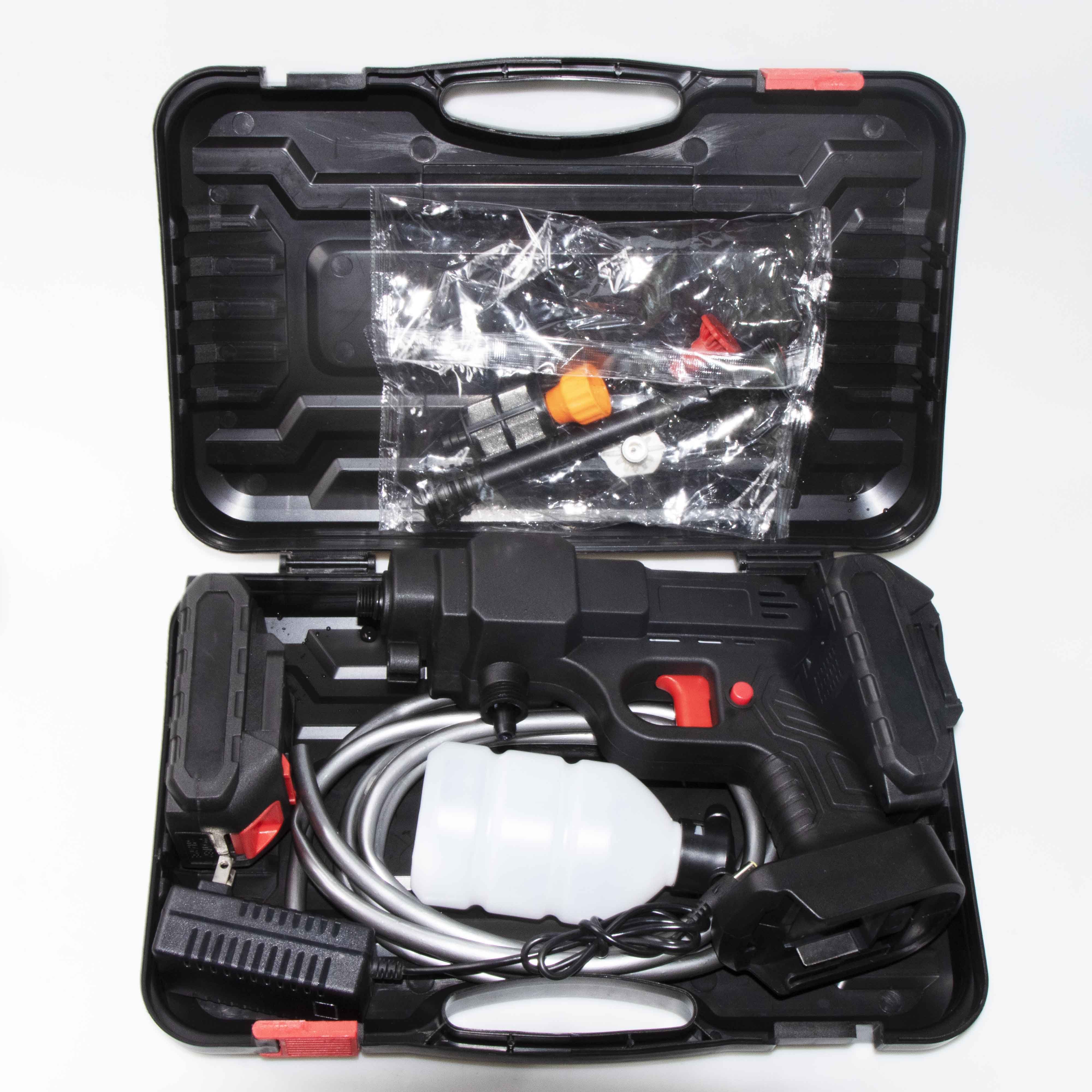 21V Lithium Battery Cordless Car Washer Machine Wireless Car Wash Gun Portable Car Pressure Washer