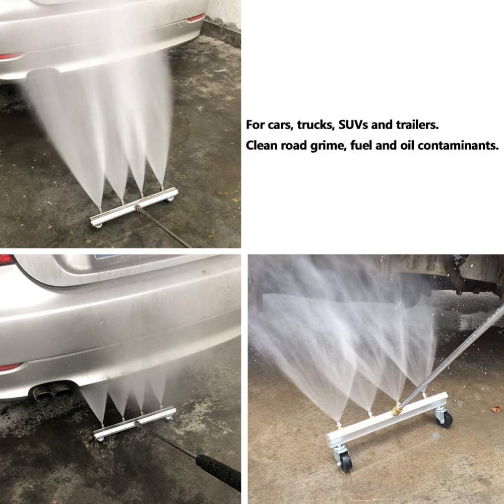 High Pressure Water-Gun Water Broom Electric Car Body Chassis Car Water Washing Machine 4 Nozzle Cleaning Kit