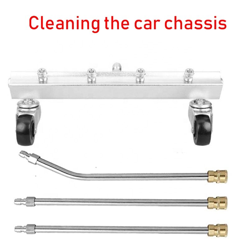 High Pressure Water-Gun Water Broom Electric Car Body Chassis Car Water Washing Machine 4 Nozzle Cleaning Kit