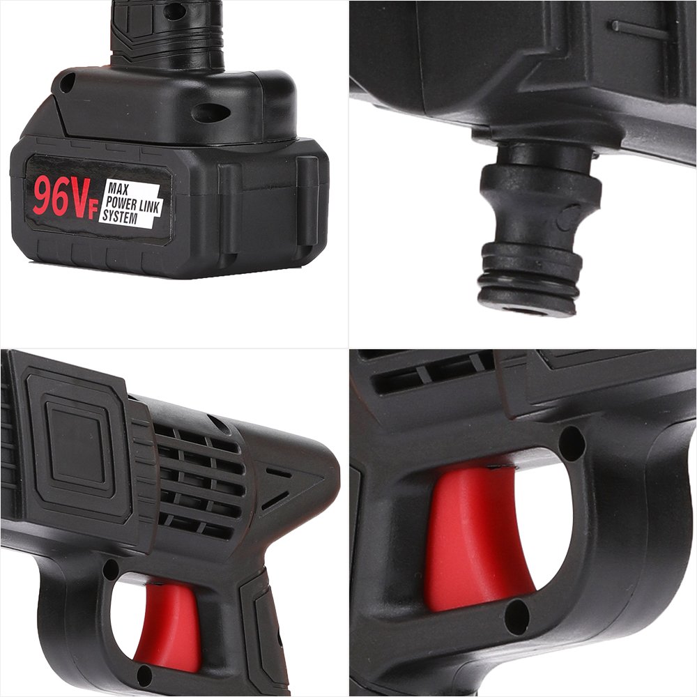 High Pressure Portable Car Washer Wireless Lithium Battery Water Gun for Car Washing High Quality Mobile Car Wash Machine