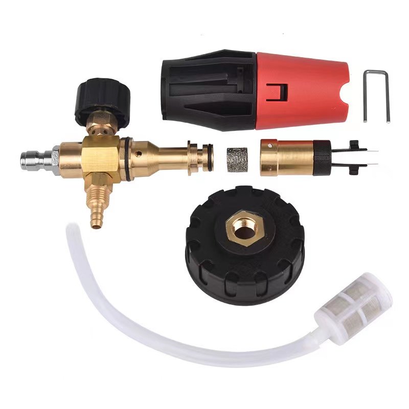 Foam Cannon Nozzle Car Foam Wash for Snow Pressure Washer Lance Car Washer Quick Release Adjustable 1/4" Fitting foam cannon