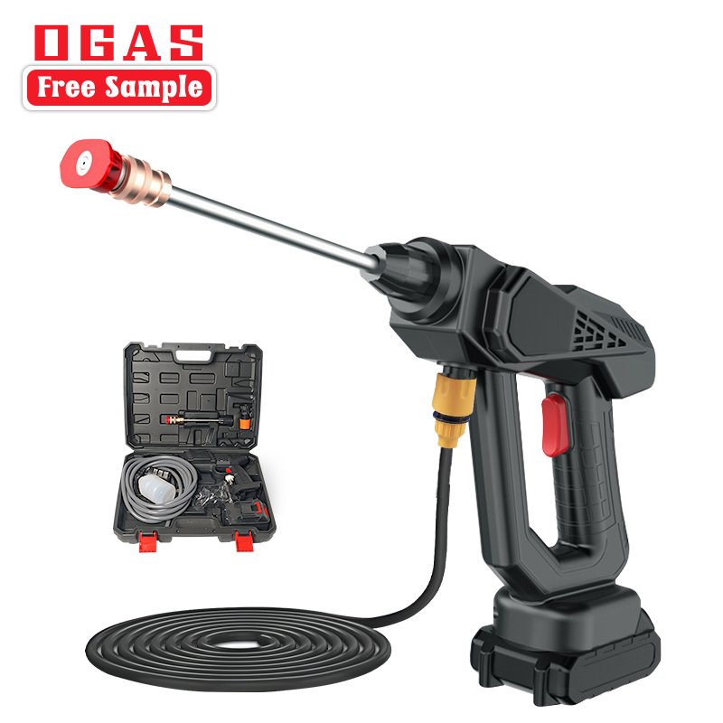 OGAS Wireless Portable Handheld Car Washer Cordless Water Car High Pressure Wash Gun for Car Wash
