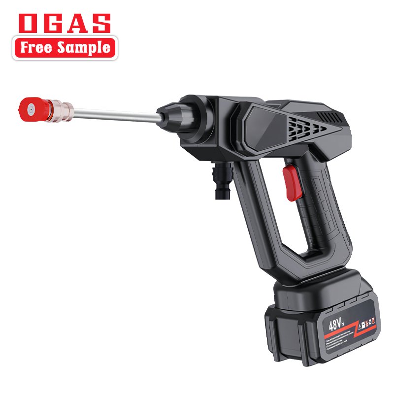 OGAS Wireless Portable Handheld Car Washer Cordless Water Car High Pressure Wash Gun for Car Wash