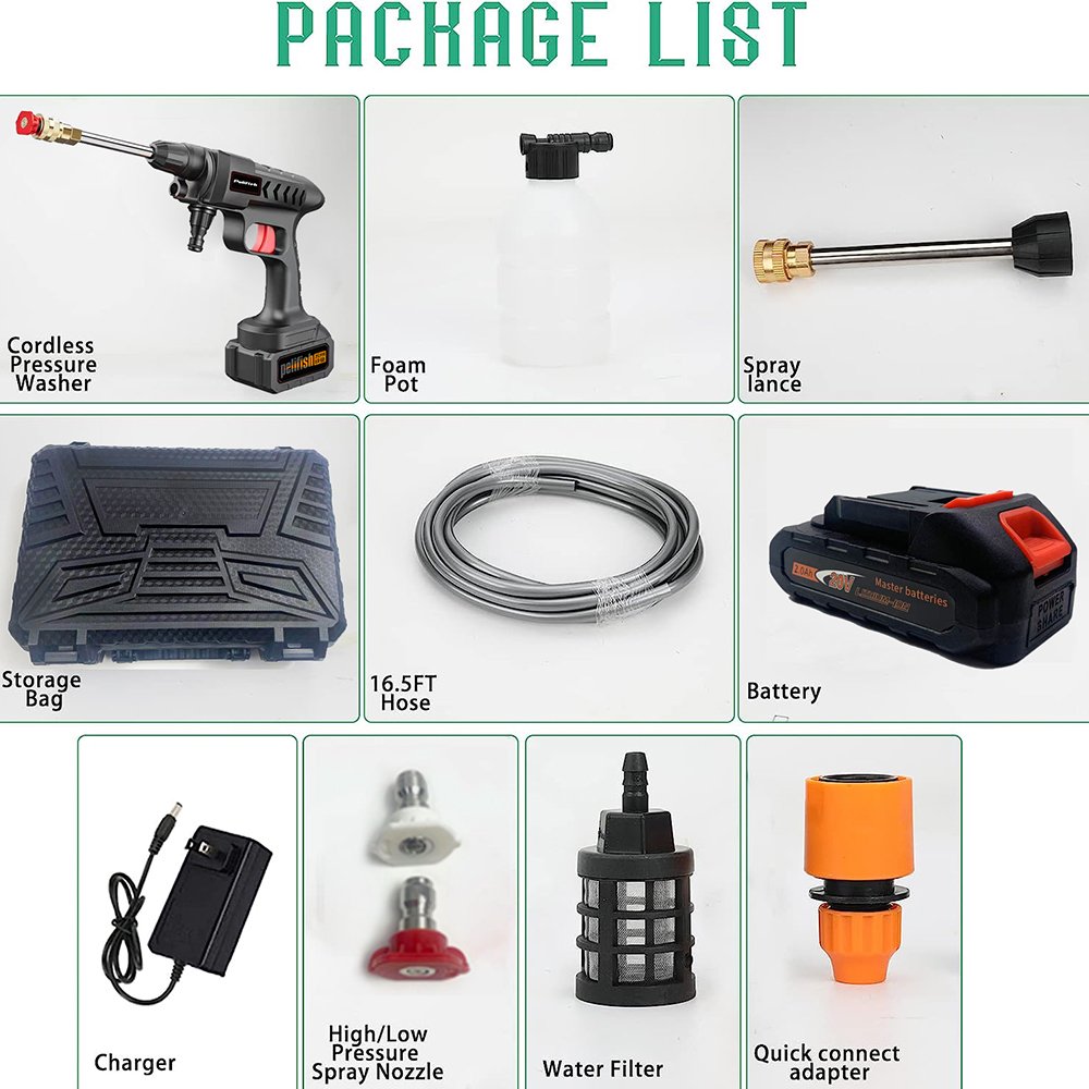 Professional Portable Gun Electric Car Washer with CE Certificate