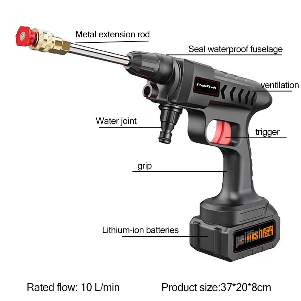 Professional Portable Gun Electric Car Washer with CE Certificate