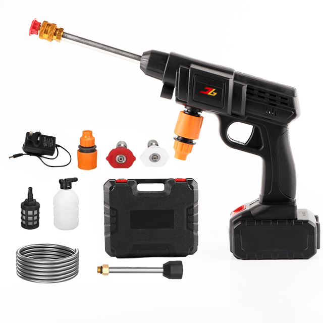High Quality Cleanings Power Washer Spray Gun Cordless Car Washer 12 HV 24HV 48HV High Pressure Cleaning Machine Car Wash Gun