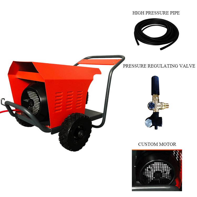High pressure water jetting pipe cleaning machine washer and drain sewer cleaner
