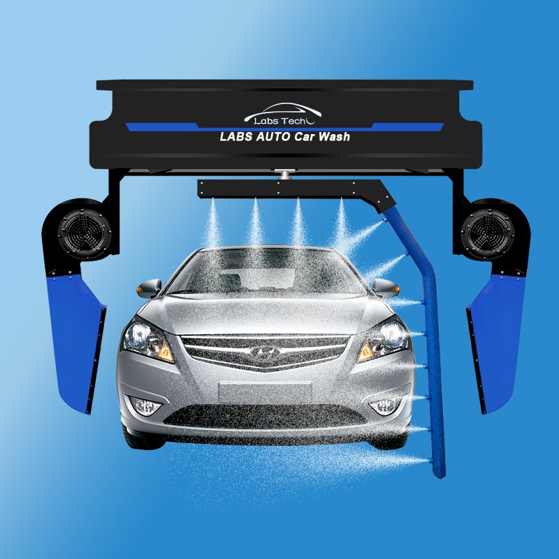 China Factory High Pressure PLC Control car wash machine automatic car washer