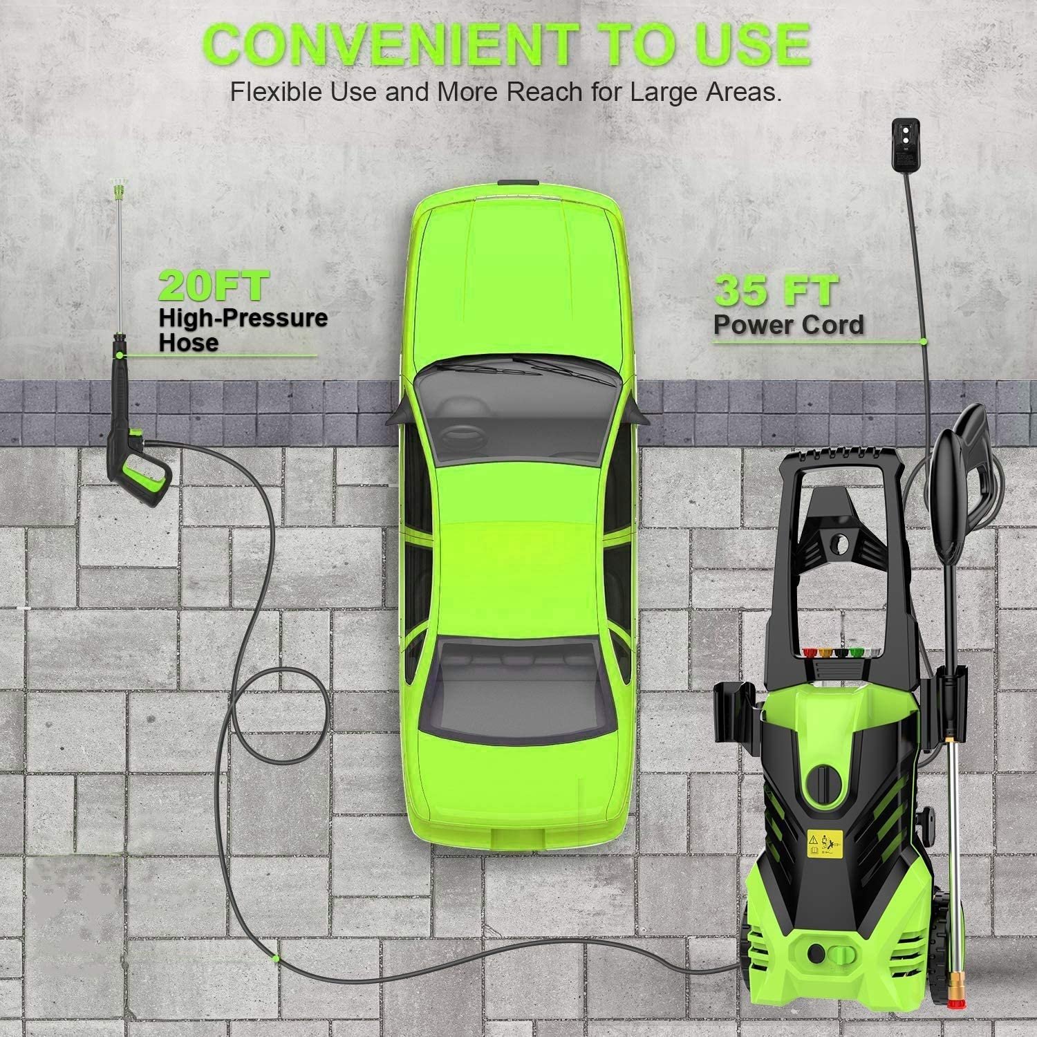 Outdoor hot sale pump pressure car washer high pressure cleaner fits for garden, car