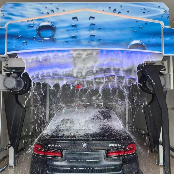 touchless tunnel electric self service automatic high pressure self full commercial car washer machine