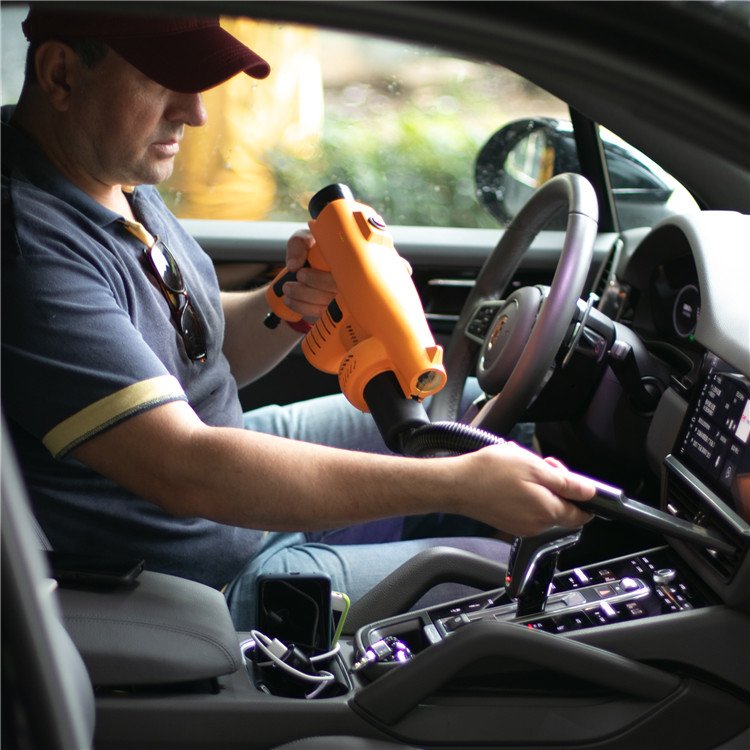 New Mini High Pressure Car Washing Machine gun Portable Electric Wireless Car Washer With Car Vacuum Cleaner