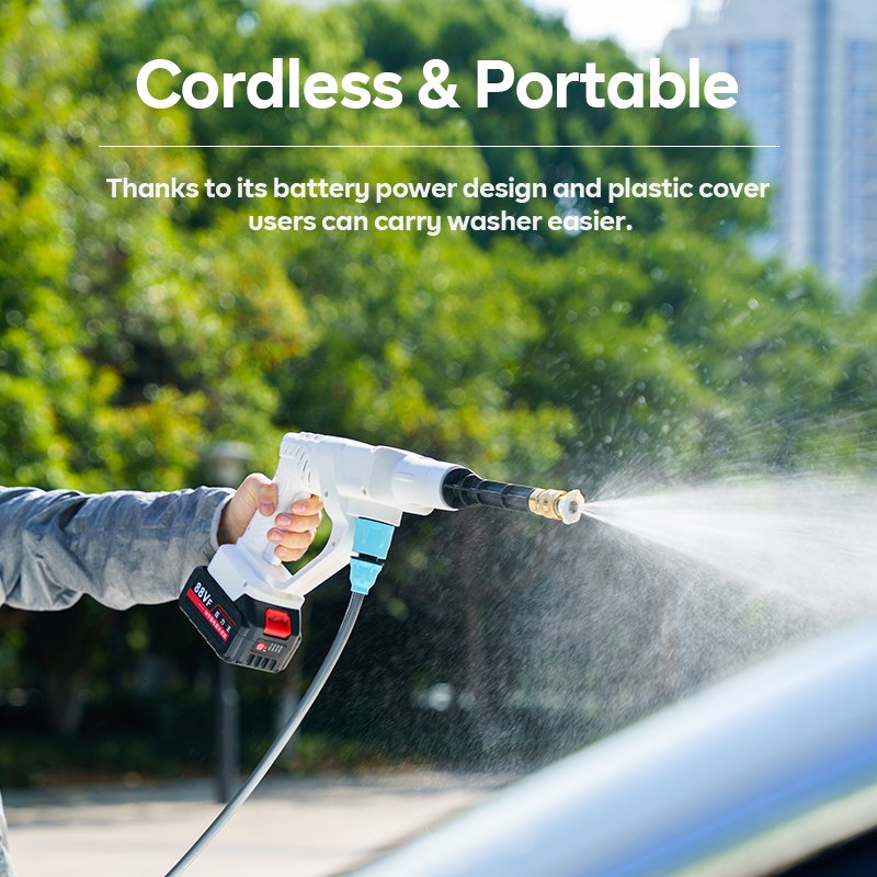 Sinleader factory cordless high pressure car washers