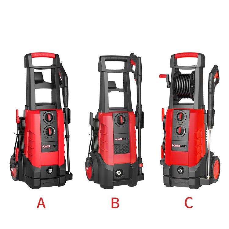 Household Car cleaning machine Electric jet washer carbon brush motor 1800w 90bar