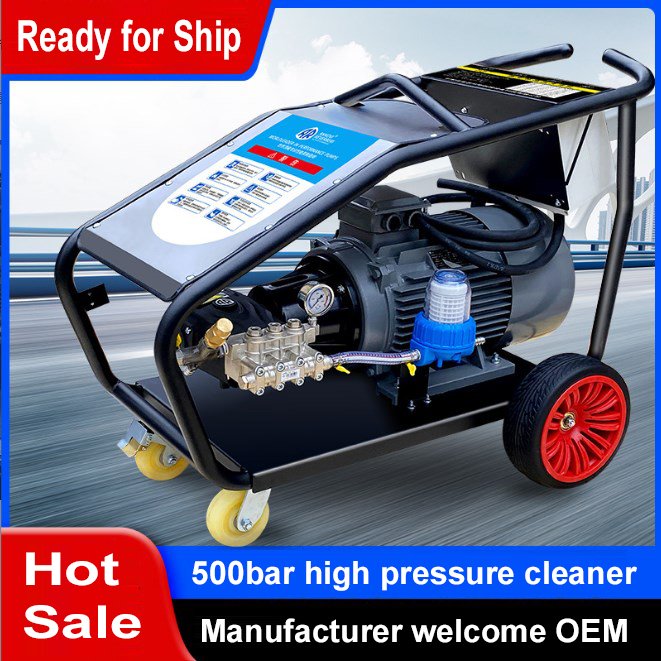 220v 2kw high pressure cleaner 200bar cold water car washer ready for ship