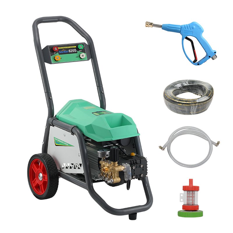 Sonlin New 100BAR Electric Pressure Washer Speed 2800 High Efficiency Electric 2KW 2.6HP Power Washer