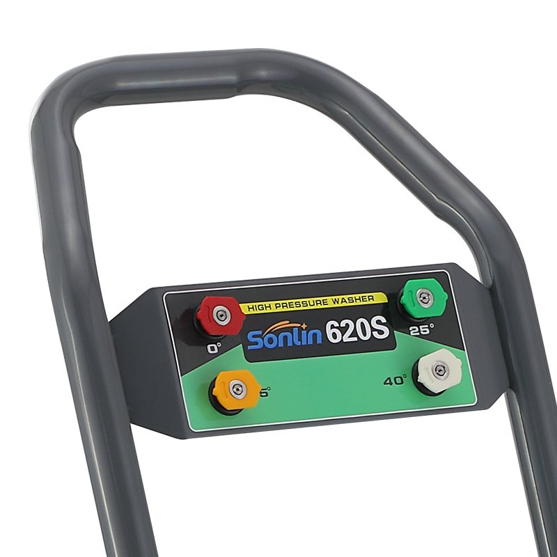 Sonlin New 100BAR Electric Pressure Washer Speed 2800 High Efficiency Electric 2KW 2.6HP Power Washer