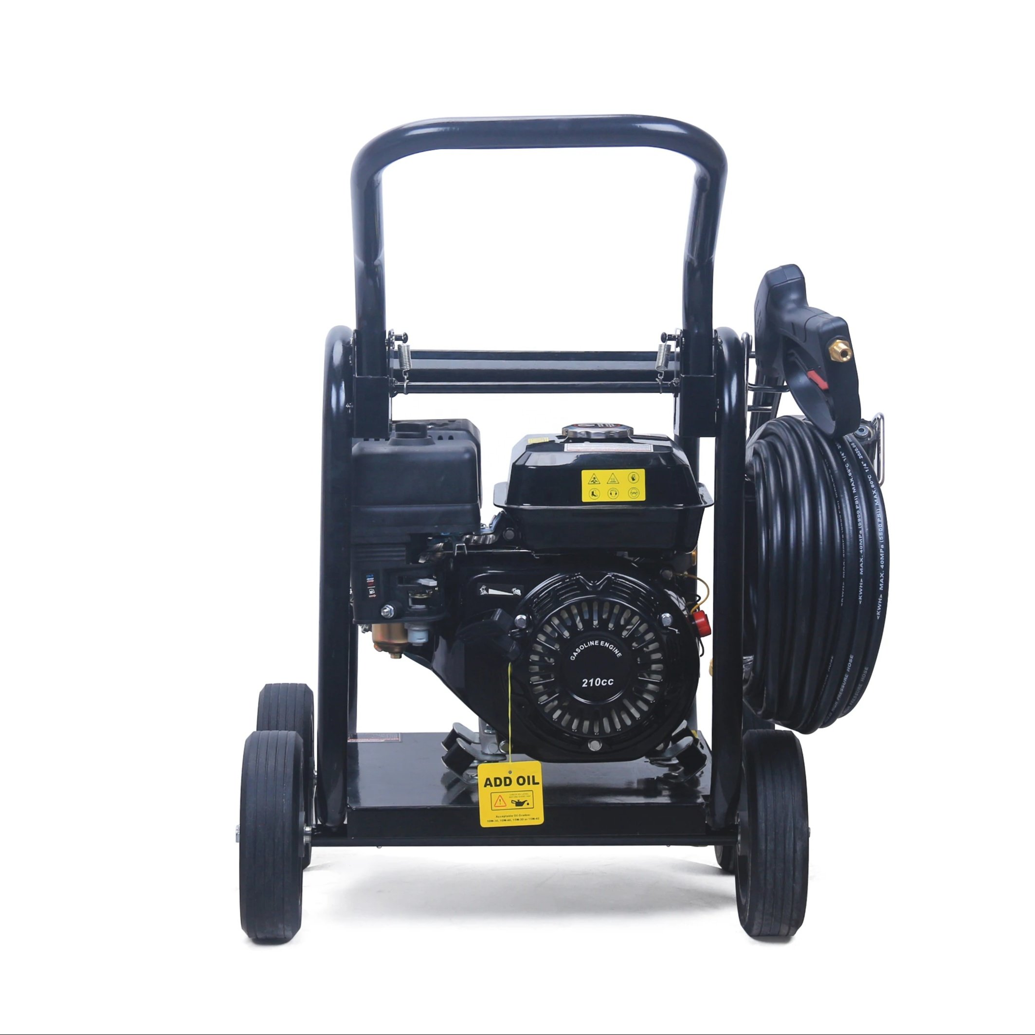Bison High Pressure Cleaner Pump 170BAR 2500PSI 9LRM 6.5HP Car Wash Jet Washer Washer With Adjustable Nozzle