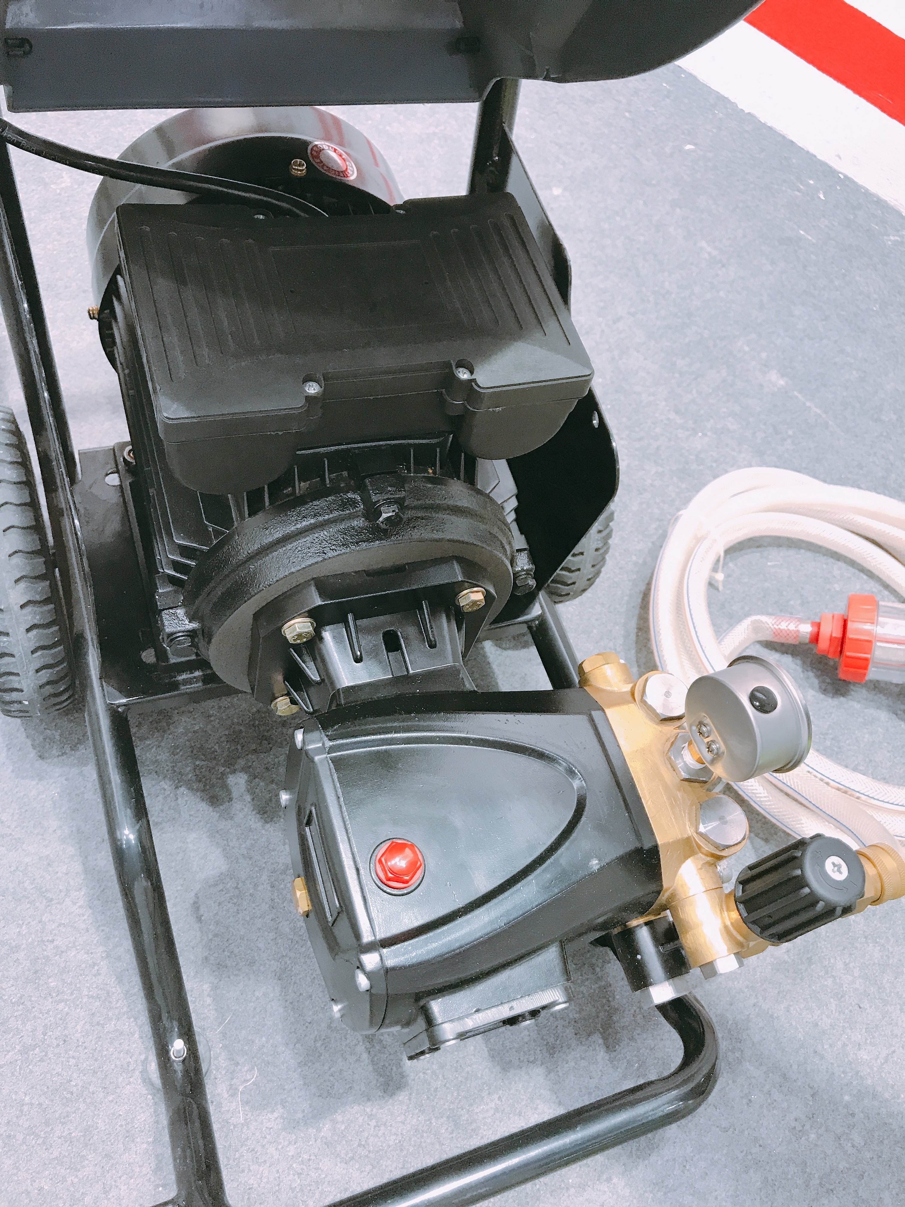 250bar 15.5LPM 7.5KW 380V Electric motor high pressure cleaner car washer