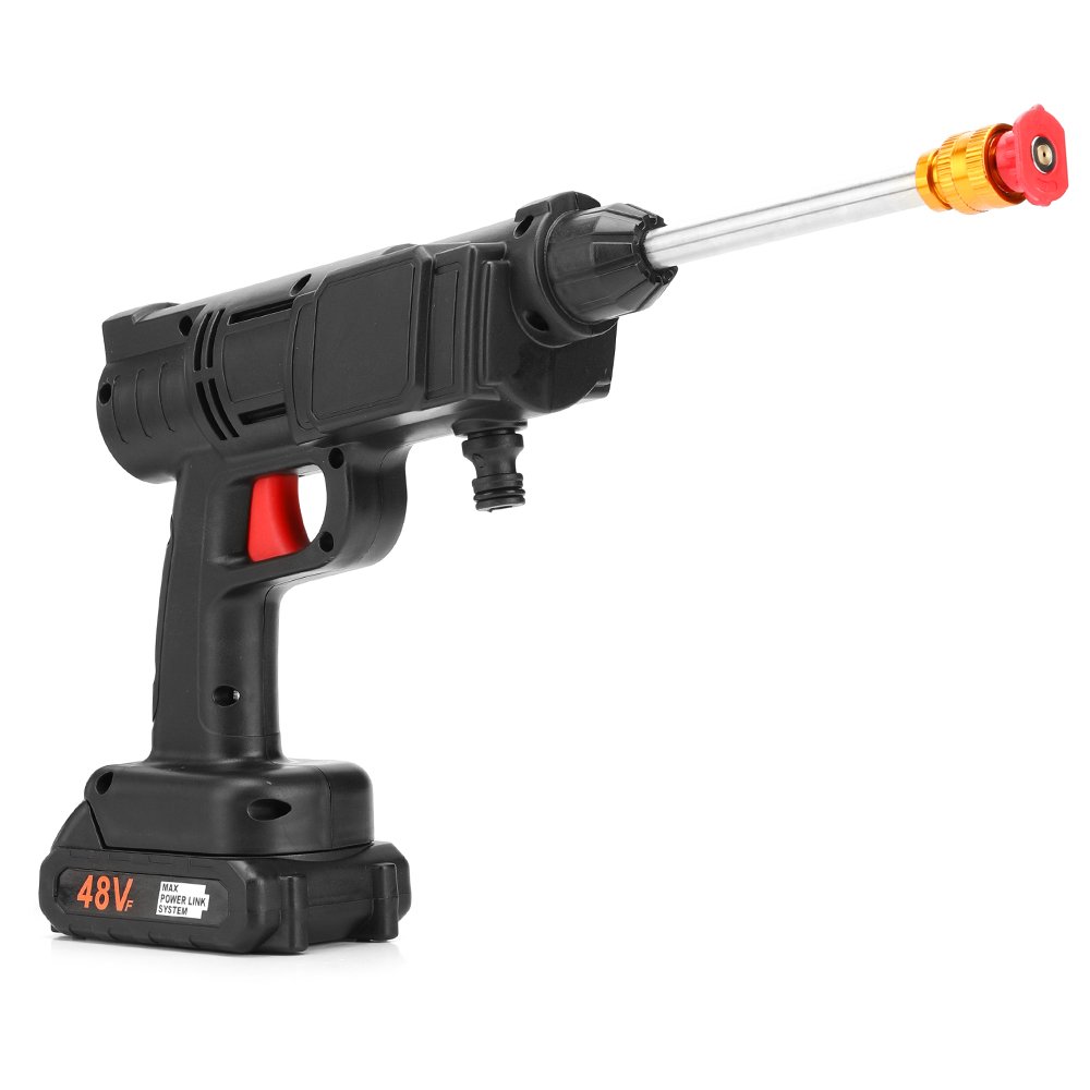 Portable Wireless Water Gun High Pressure Rechargeable Car Washer Cleaning Gun Machine