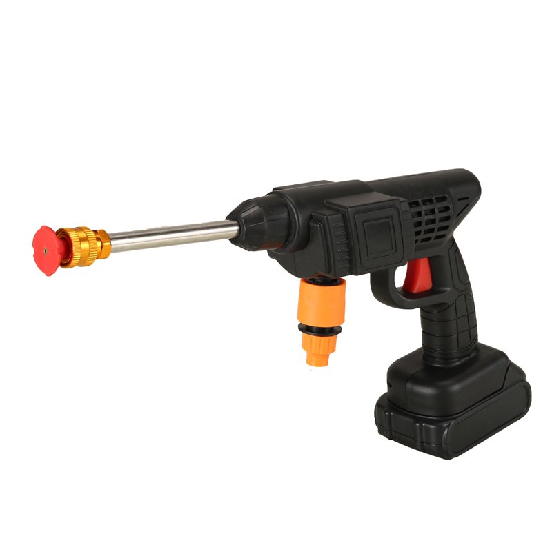 Portable High-Pressure Water Gun Car Washer Set With 21v Home Charging For Car Washing
