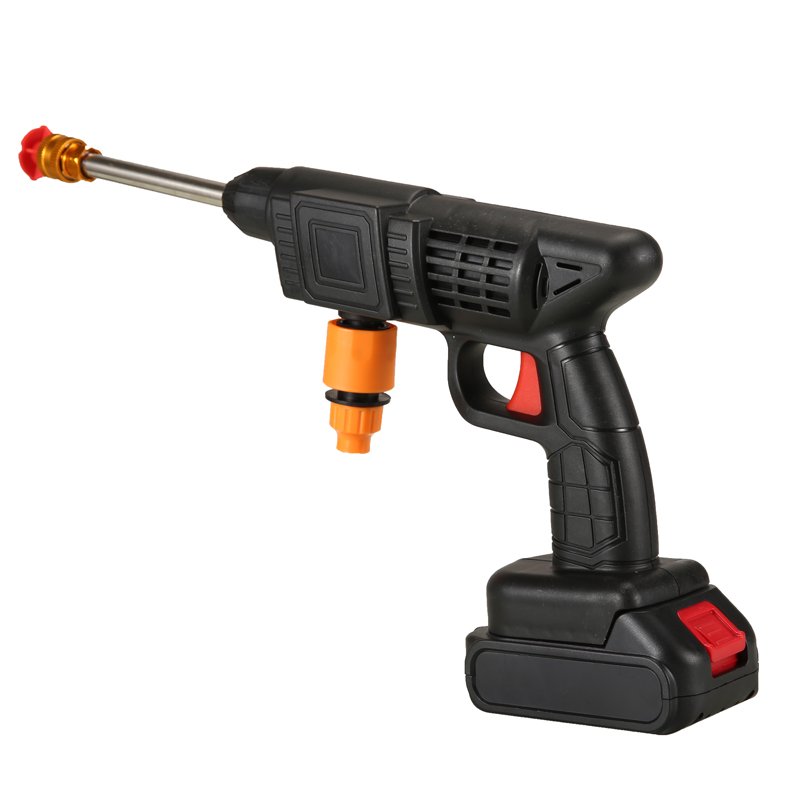 Portable High-Pressure Water Gun Car Washer Set With 21v Home Charging For Car Washing