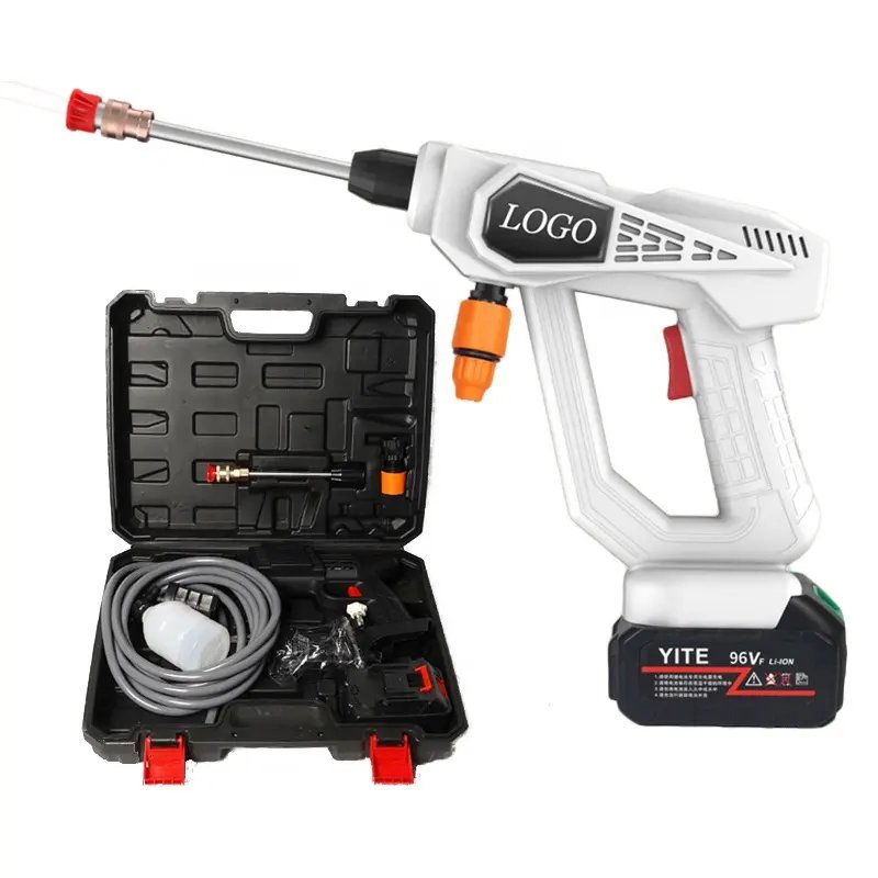 Lithium Battery Cordless Portable Power Washer 24v Pressure Washer Battery Powered Car Washer Gun Wireless Car Wash Machine