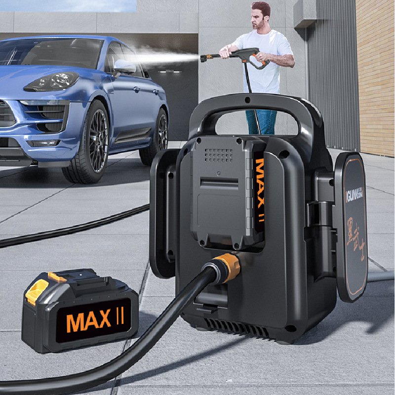 Large Capacity Washer High Pressure Water pump battery powered car washer equipment