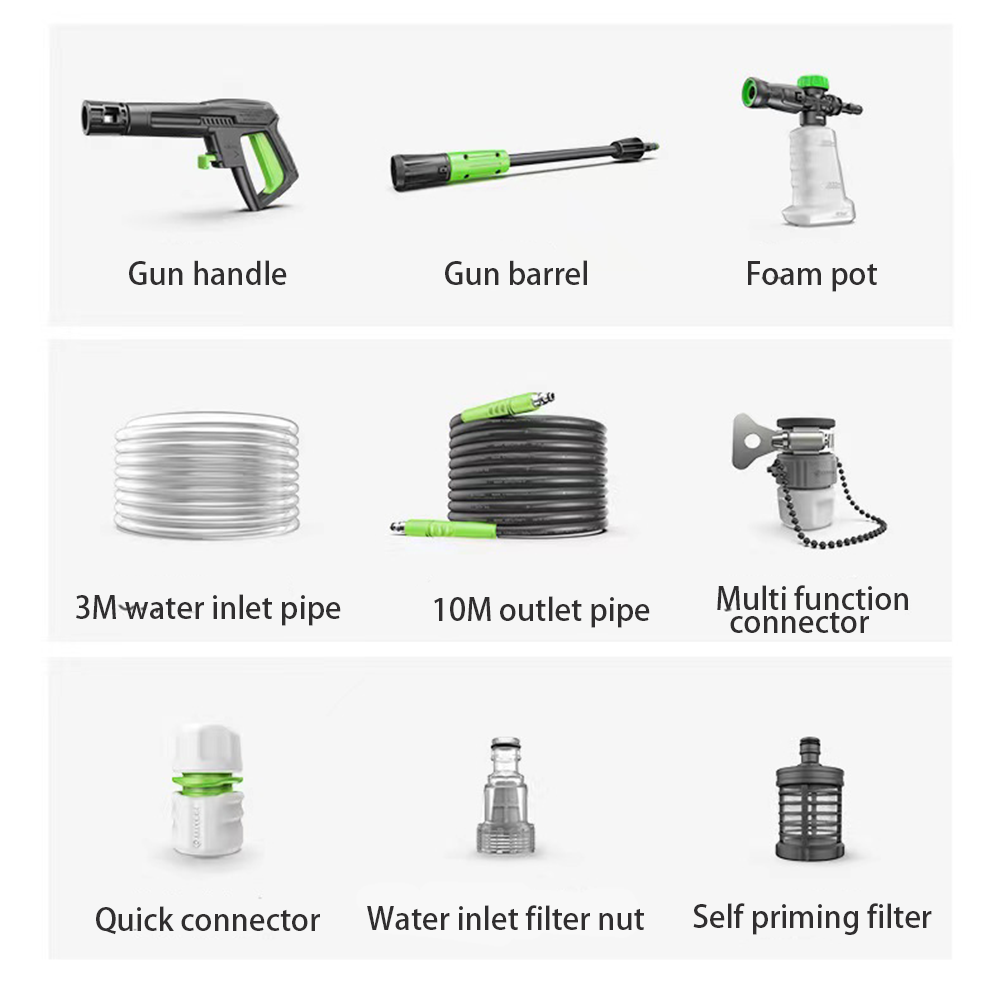 110bar Electric Power High Pressure Washer Electrical Portable High Pressure Water Pump Washing Equipment Car washer