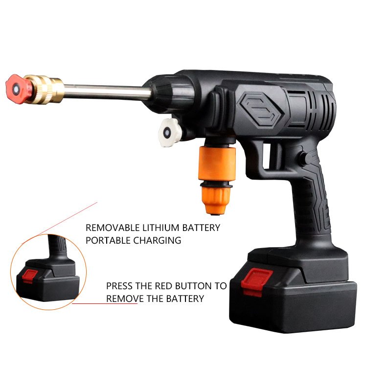 Wireless Mini High Pressure Portable Electric Durable Car Washer Gun 3 buyers